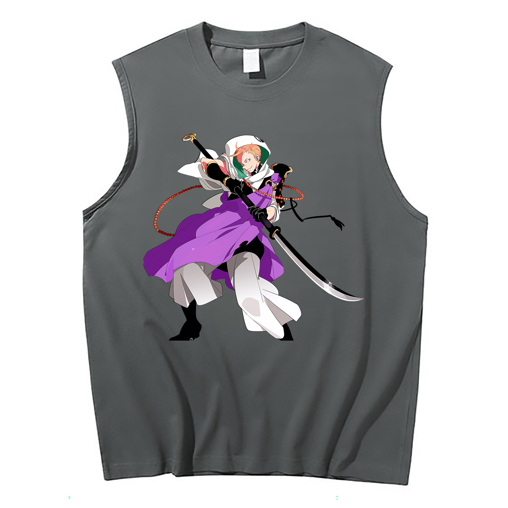 （画像用） 刀剣乱舞 Touken Ranbu コットン100％タンクトップ（フロントプリント）